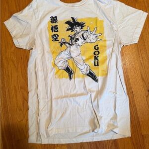 White Goku Graphic T-Shirt